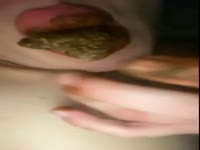Dirty girl who loves shit